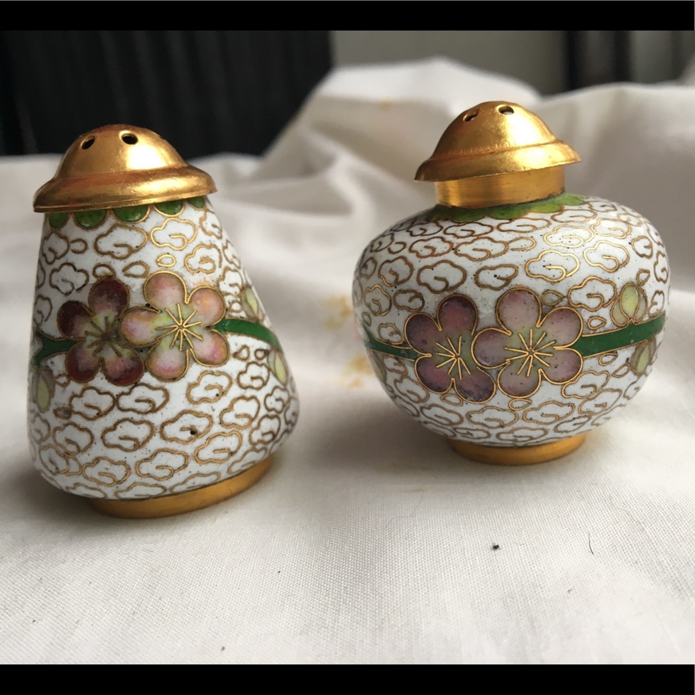 Vintage handmade south Asian Salt N Pepper shakers